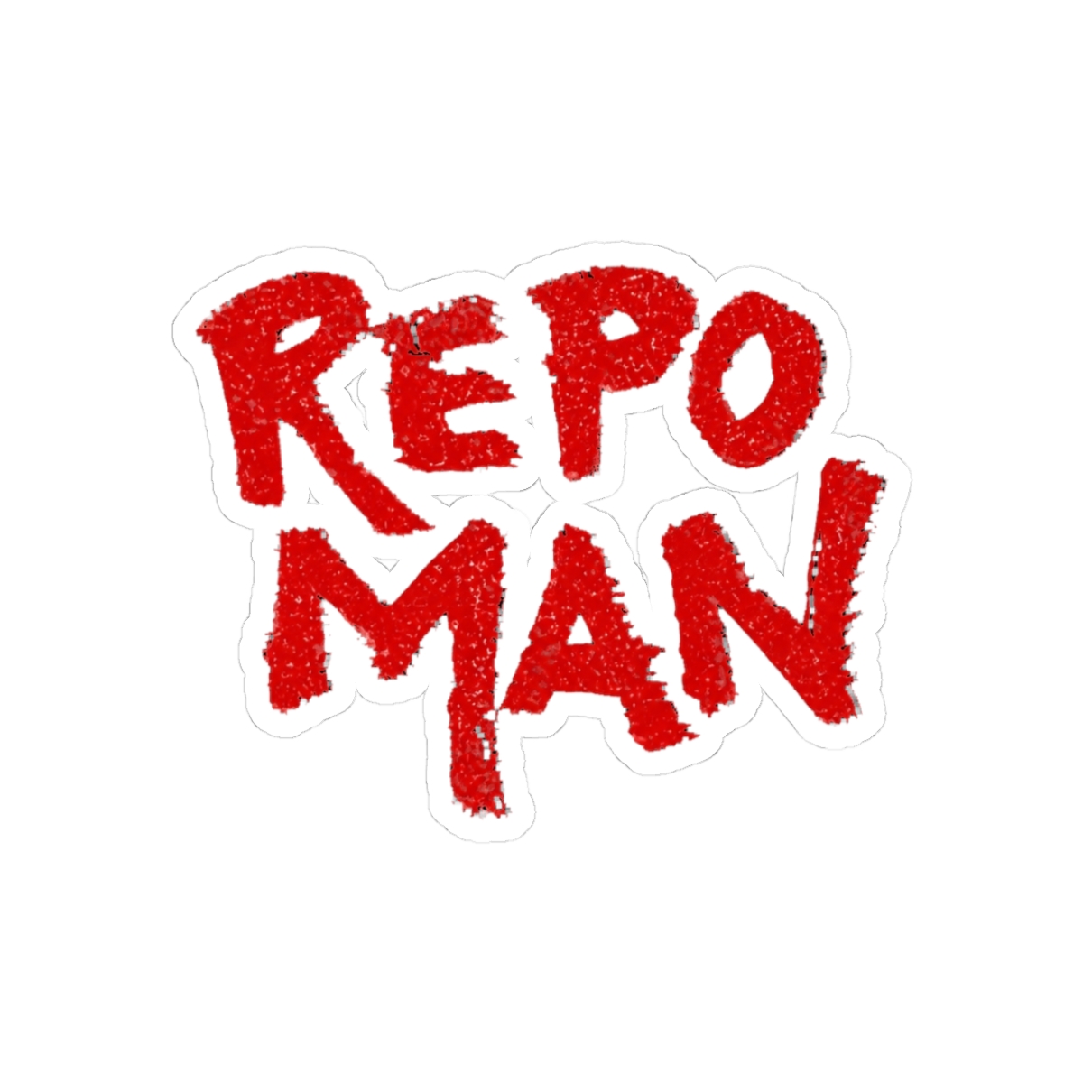 Repo Man ---- Vintage 80s Aesthetic Sticker | R.E.P.O - Official stickers merchandise
