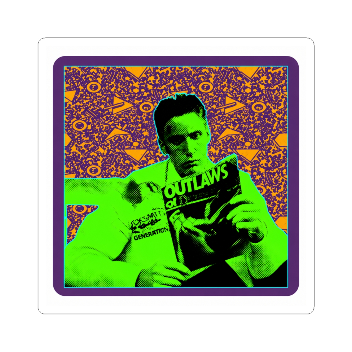 Repo Man Pop Art Sticker | R.E.P.O - Official stickers merchandise