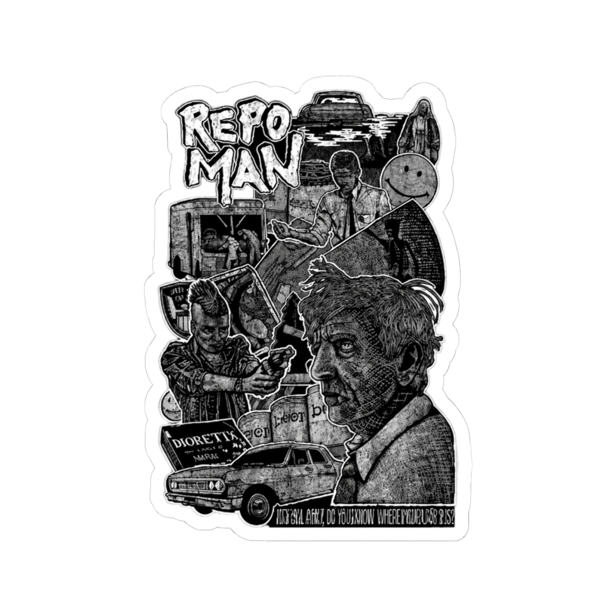 Repo Man Sticker | R.E.P.O