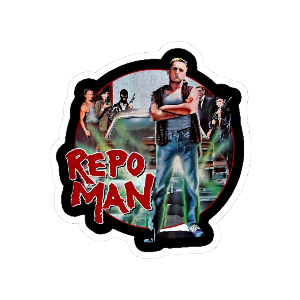 repo man fans art Sticker | R.E.P.O - Official stickers merchandise