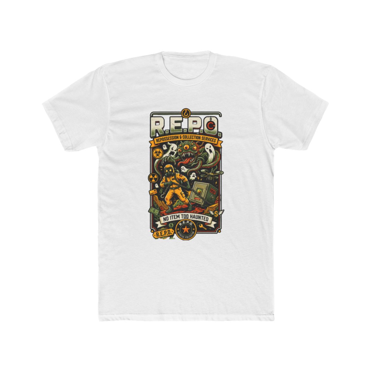 Haunted Repossession T Shirt | R.E.P.O - Official t-shirts merchandise