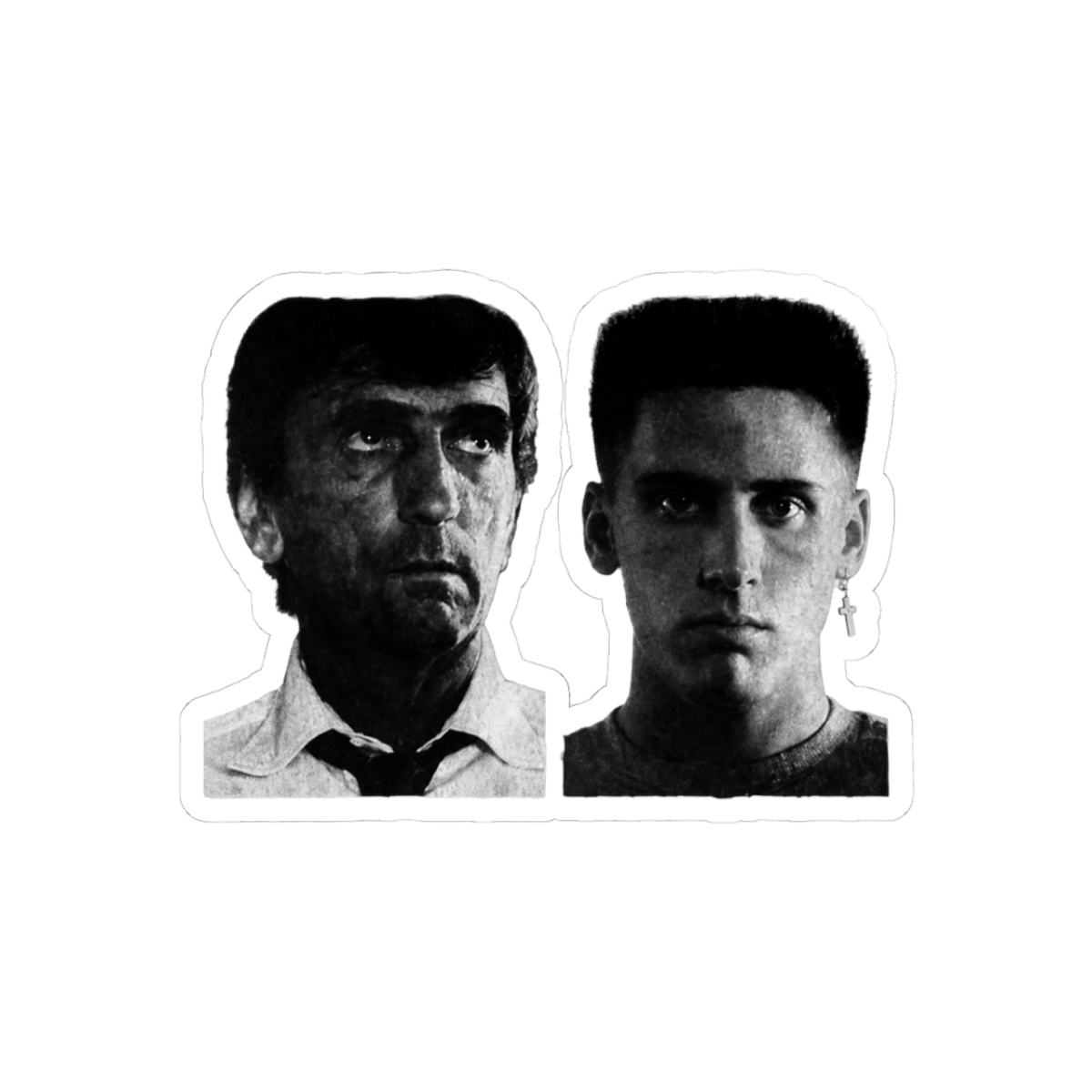 Repo Man, Harry Dean Stanton, Emilio Estevez Sticker | R.E.P.O - Official stickers merchandise