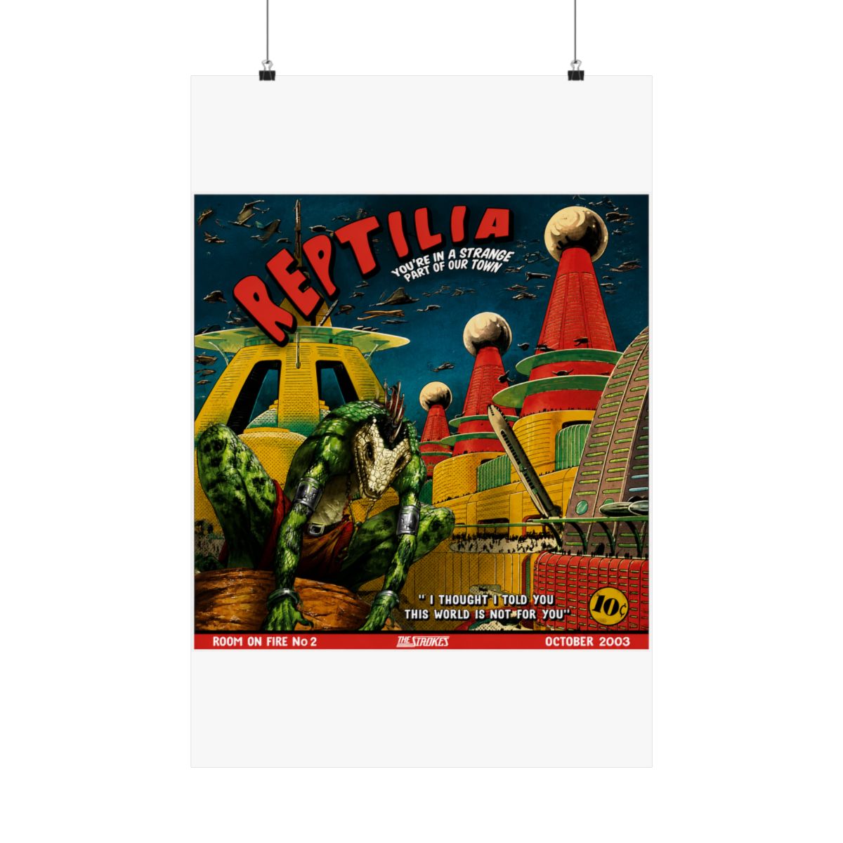 Reptilia // Vintage Poster | R.E.P.O - Official posters merchandise