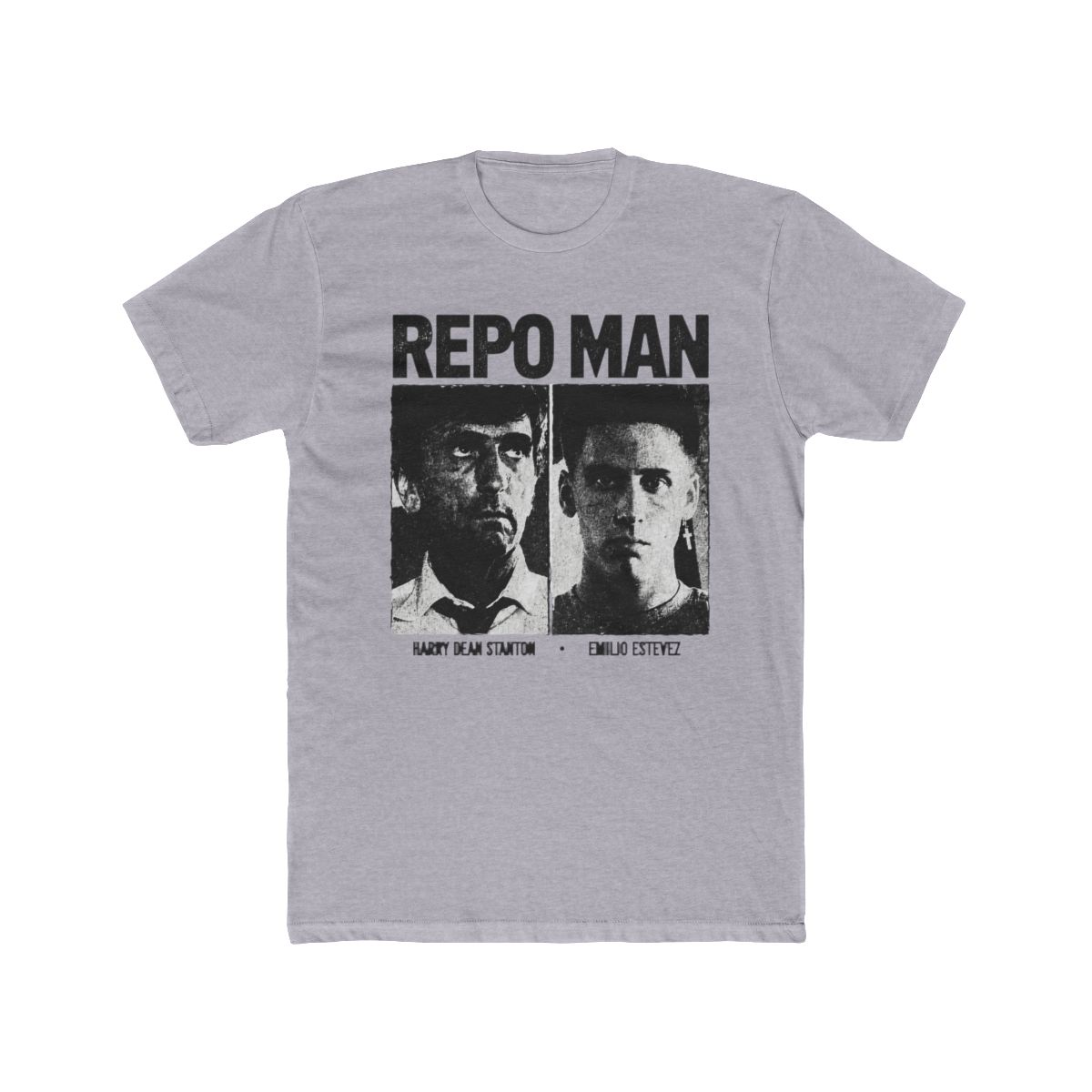 Repo Man, Harry Dean Stanton, Emilio Estevez T Shirt | R.E.P.O