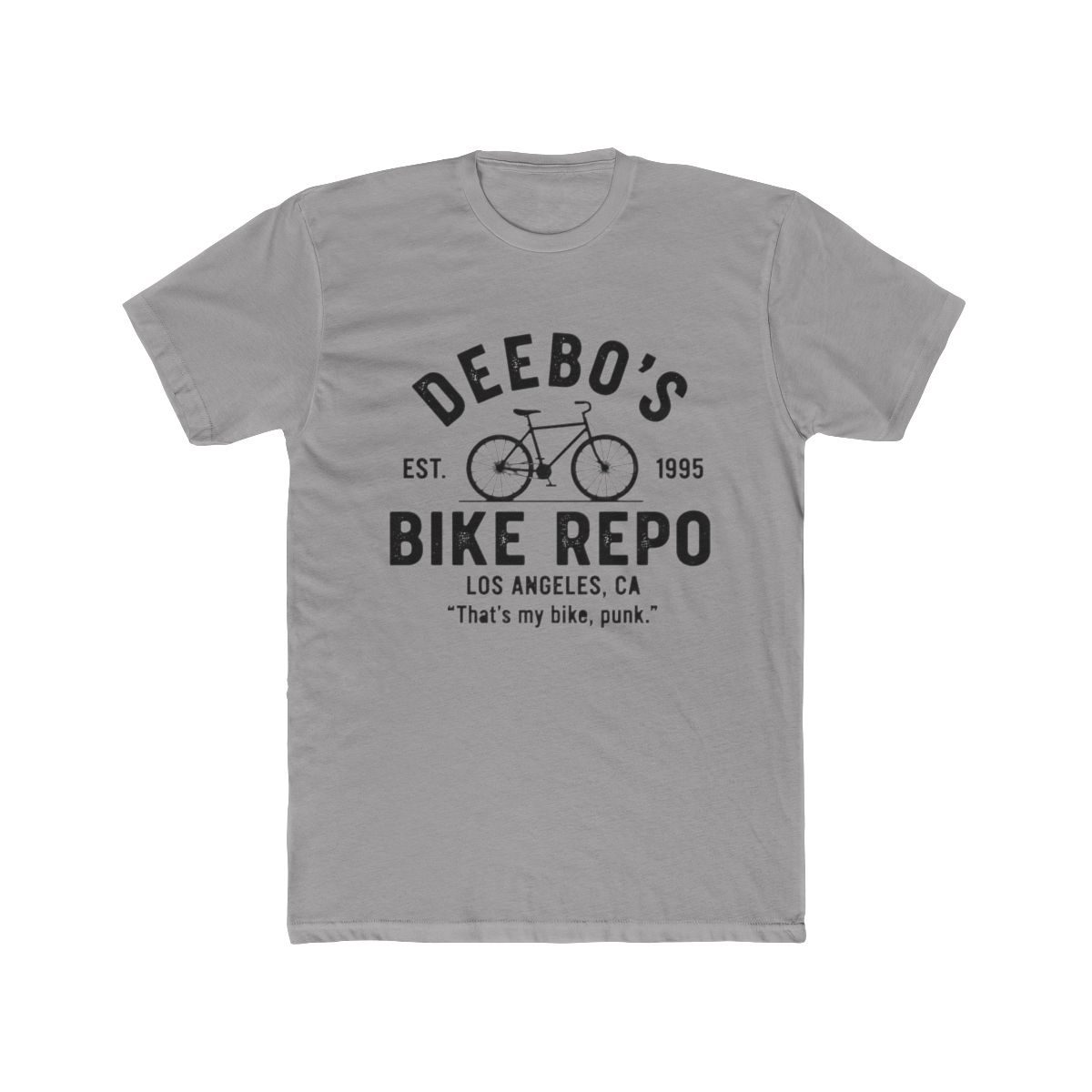 DEEBO'S BIKE REPO Bicycle EST. 1995 Retro T Shirt | R.E.P.O - Official t-shirts merchandise
