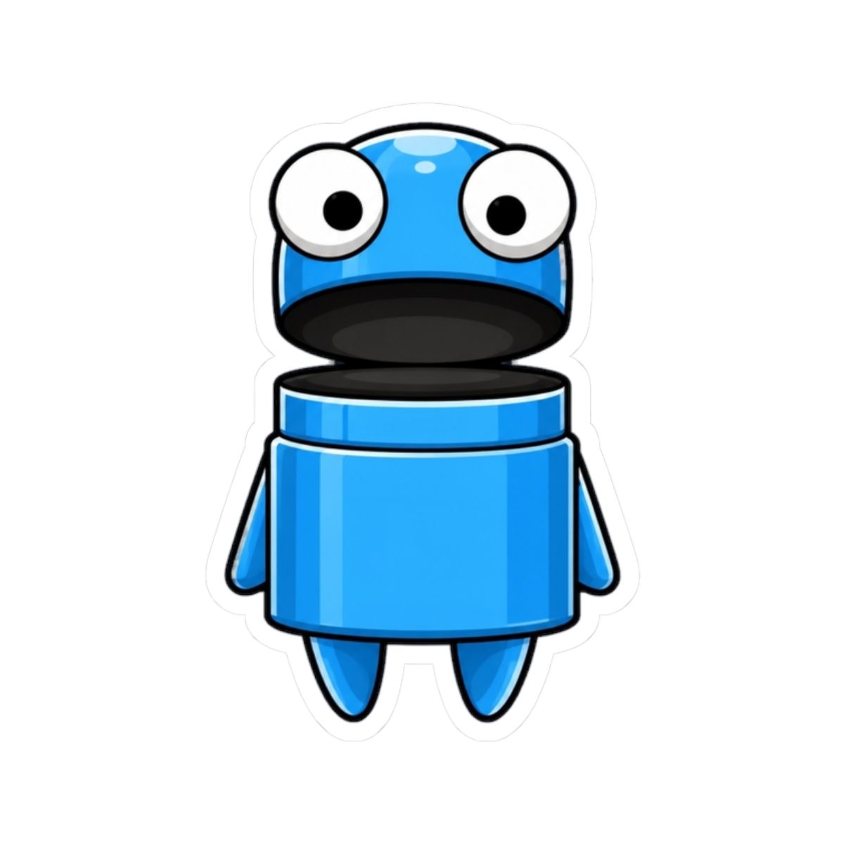 REPO Game Blue Cute Funny Character | R.E.P.O - alternate angle 3, merchandise