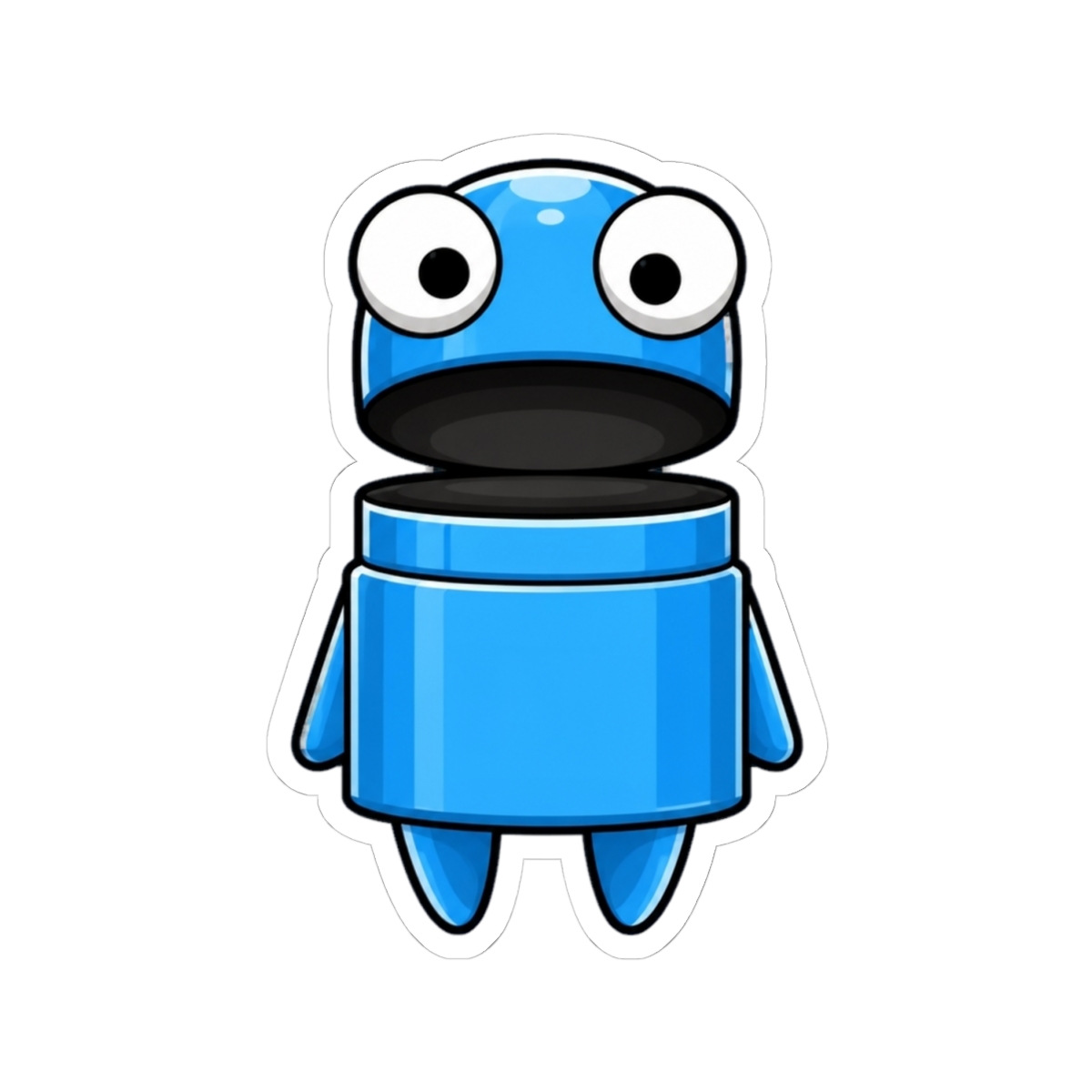 REPO Game Blue Cute Funny Character | R.E.P.O - alternate angle 1, merchandise