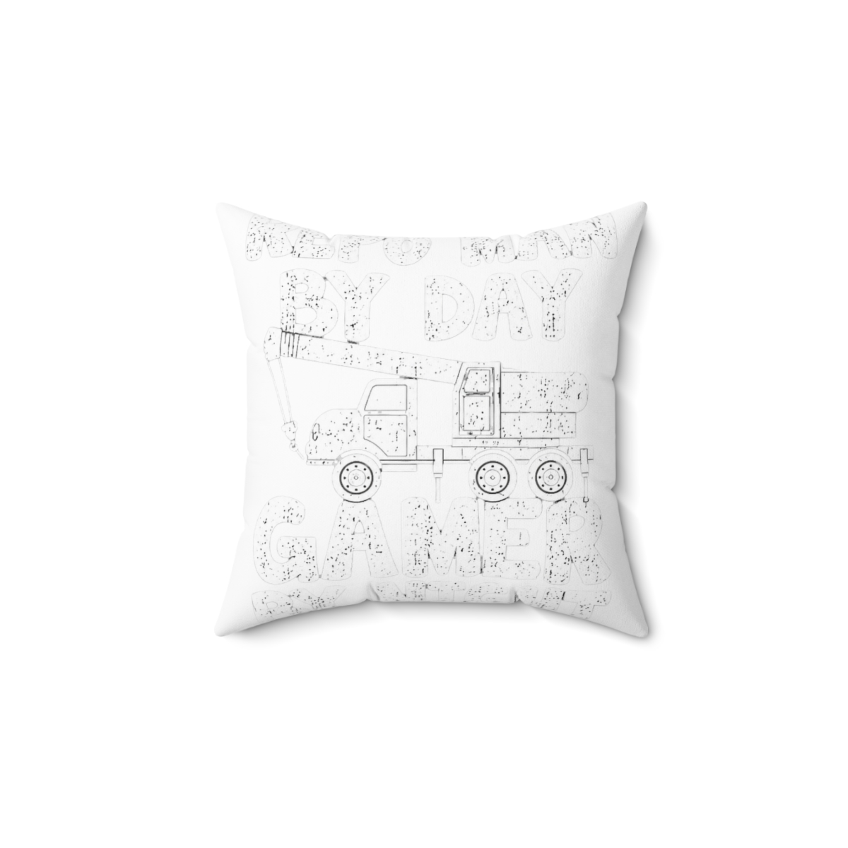 Repo Man By Day Gamer By Night Gaming Lover Repo Agent Life Throw Pillow | R.E.P.O - Official Creator merchandise