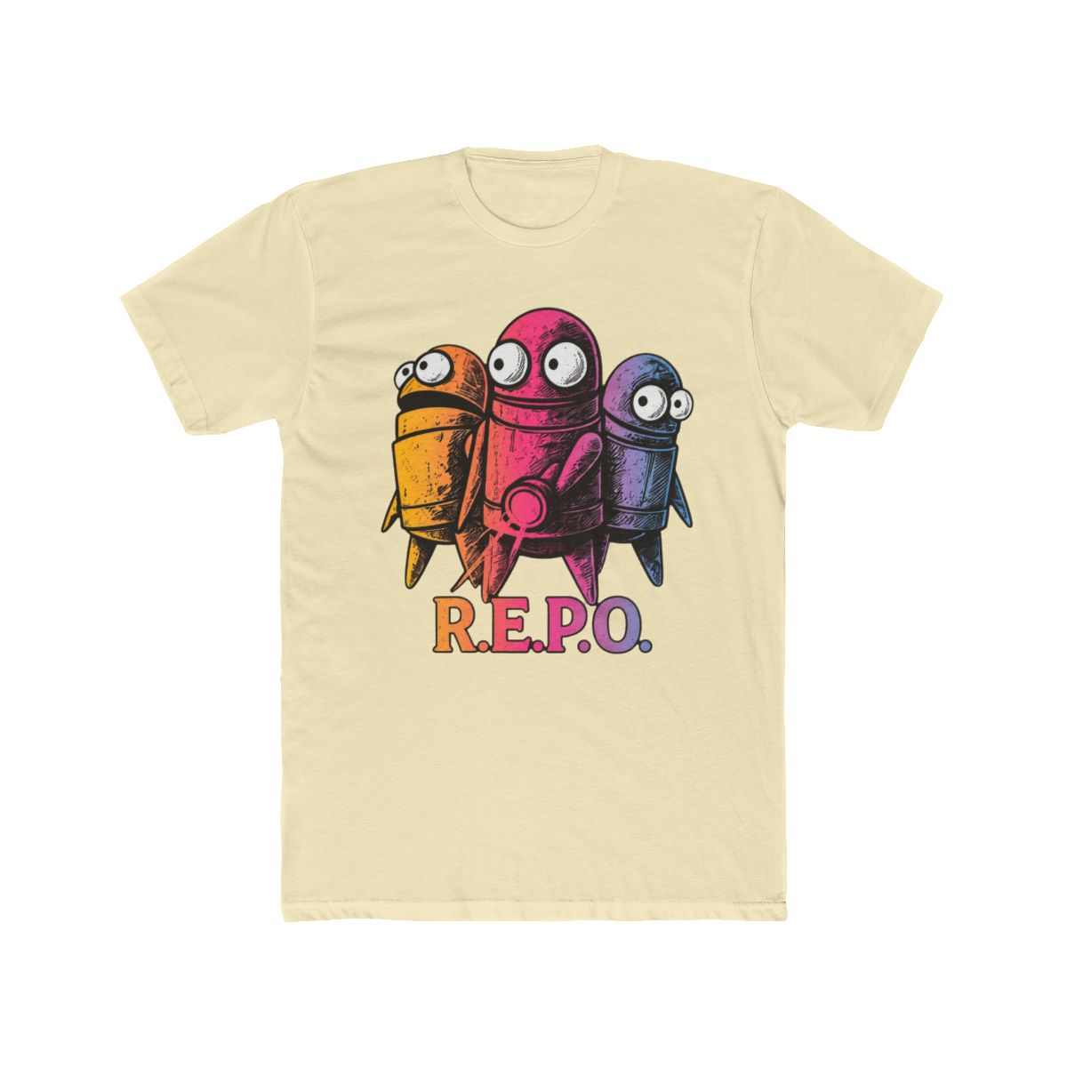 R.E.P.O. Game Inspired Shirt, Indie Horror Co-Op Gamer Tee, Dark Sci-Fi Survival Game Aesthetic, Repo Gaming Gift