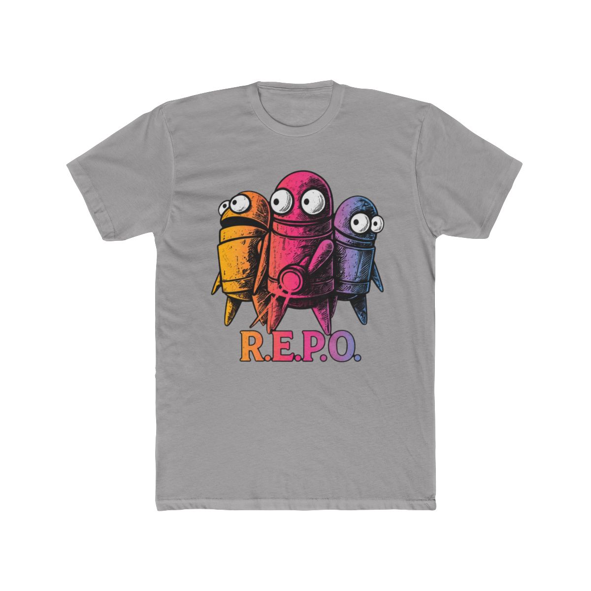 R.E.P.O. Game Inspired Shirt, Indie Horror Co-Op Gamer Tee, Dark Sci-Fi Survival Game Aesthetic, Repo Gaming Gift - Official t-shirts merchandise