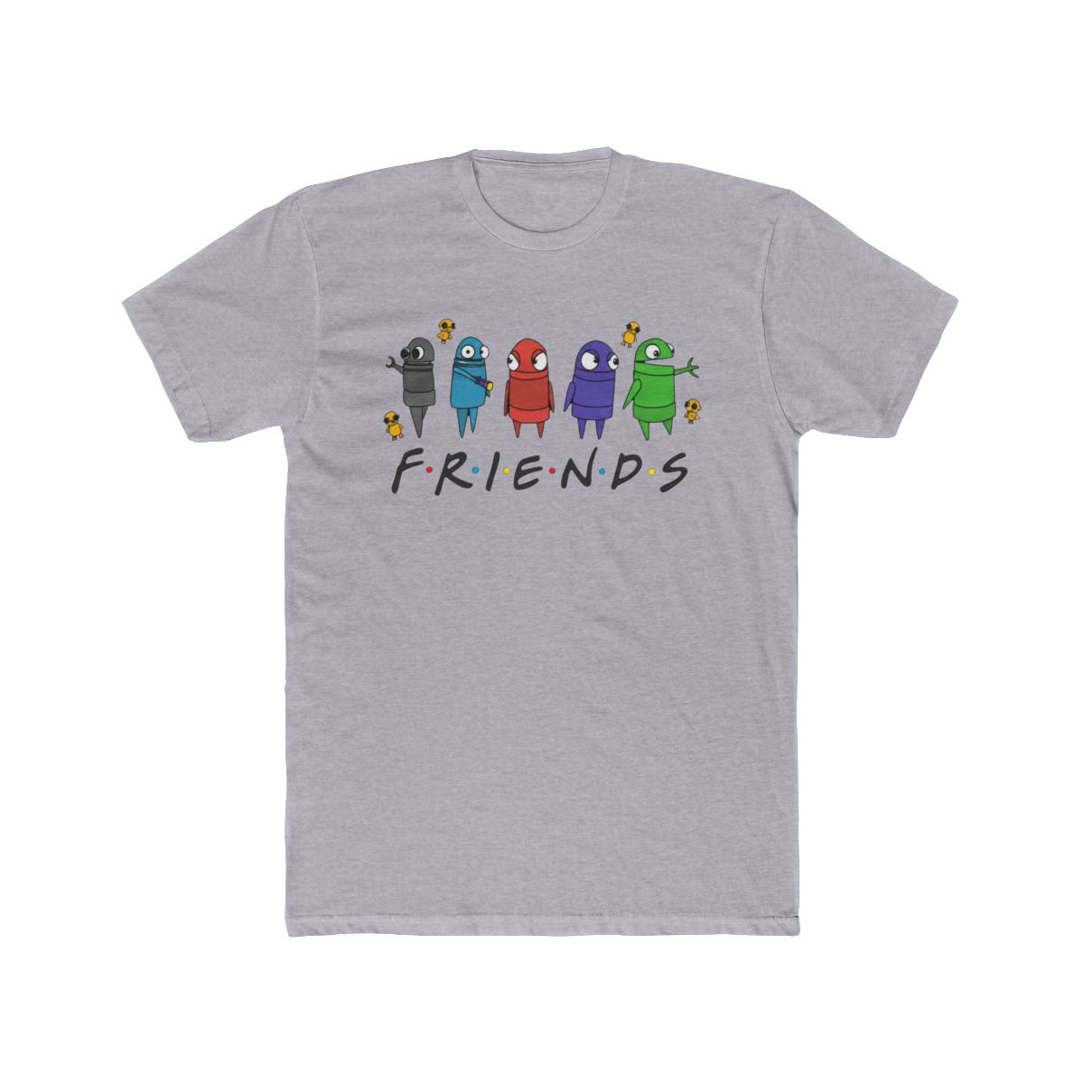 R.E.P.O. Robot Characters, Friends Style Shirt, Gaming R.E.P.O. Merch - alternate angle 4, merchandise