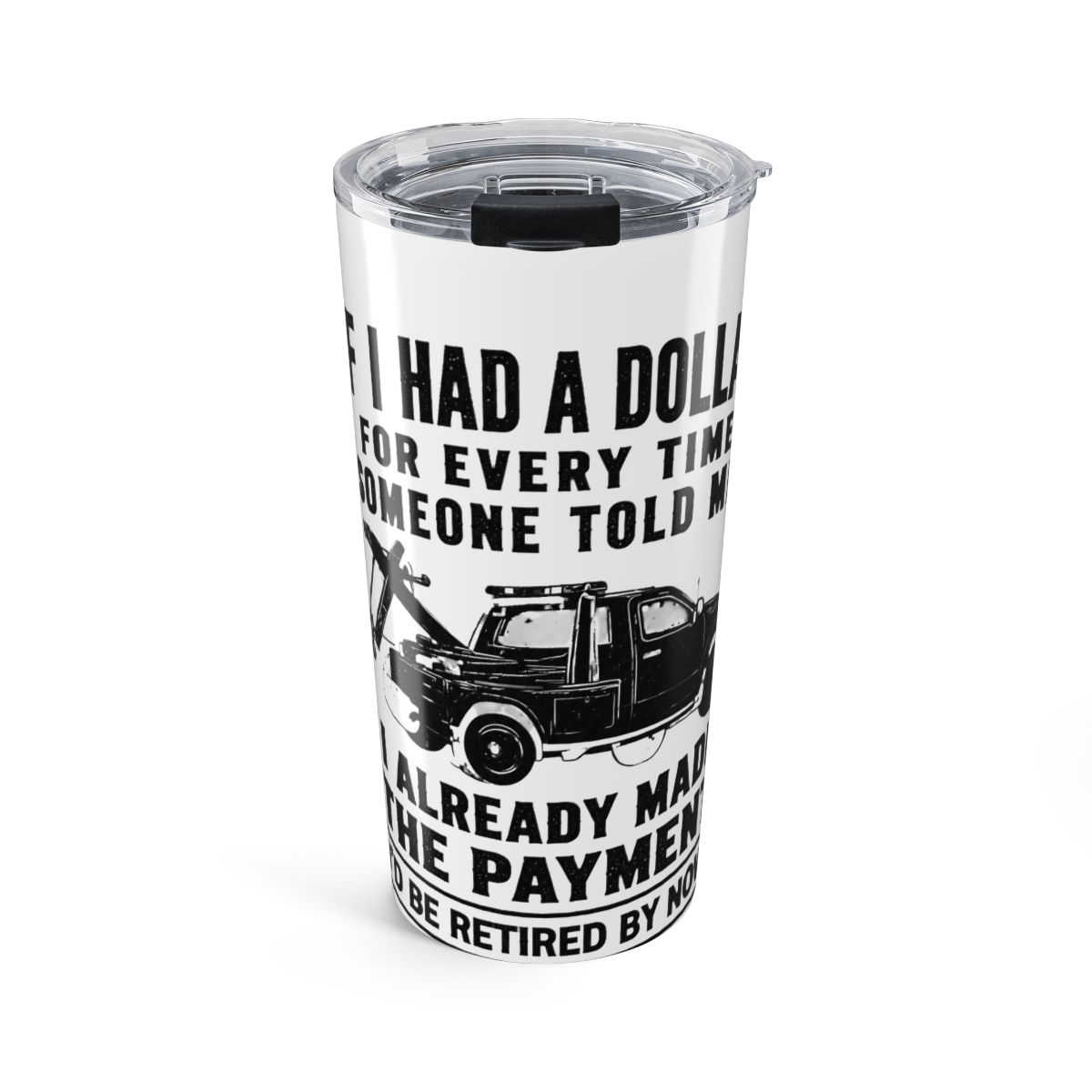 Repossession agent Repo man Stainless Steel Insulated Tumbler | R.E.P.O - Official t-shirts merchandise
