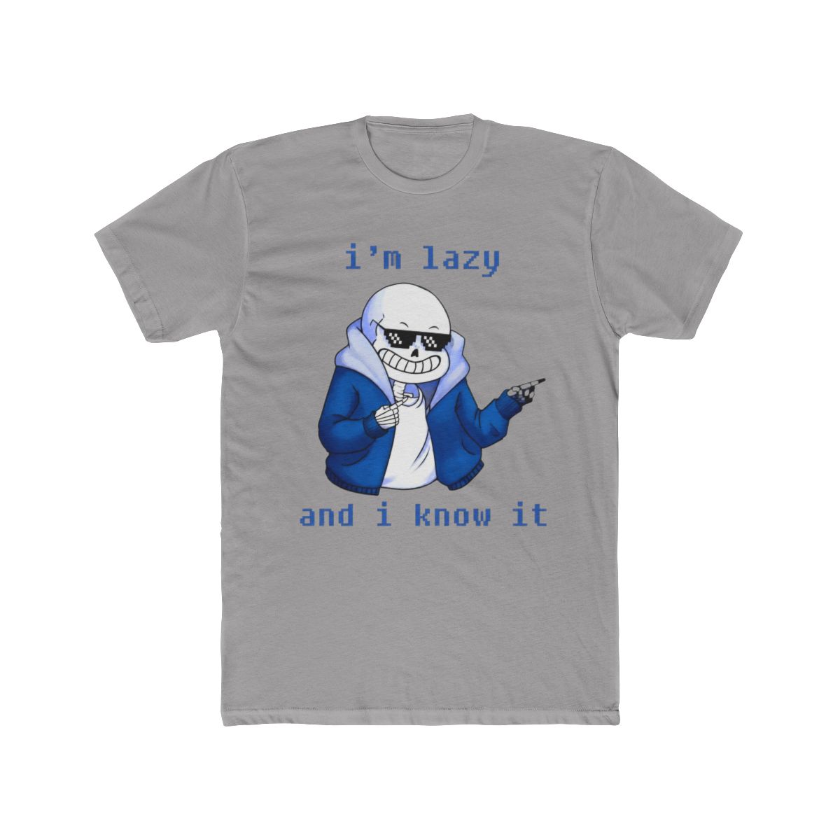Undertale Shirt, Sans Lazy Quote Merch | R.E.P.O - Official t-shirts merchandise