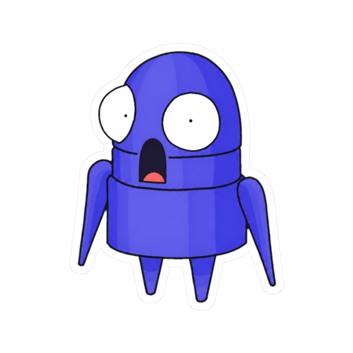 Shocked REPO Character - Blue | R.E.P.O - alternate angle 3, merchandise